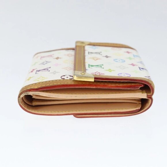 LOUIS VUITTON Multicolor Porte Monnaie Billets Cartes Credit M92983 Auth am9535V - Picture 6 of 16
